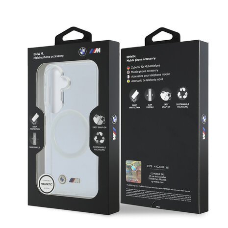 BMW BMW Galaxy S26 Back cover coque - IML MagSafe - Transparent