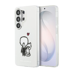 Karl Lagerfeld Galaxy S26 Ultra Back cover coque - MagSafe - IML K&C Back Logo - Transparent