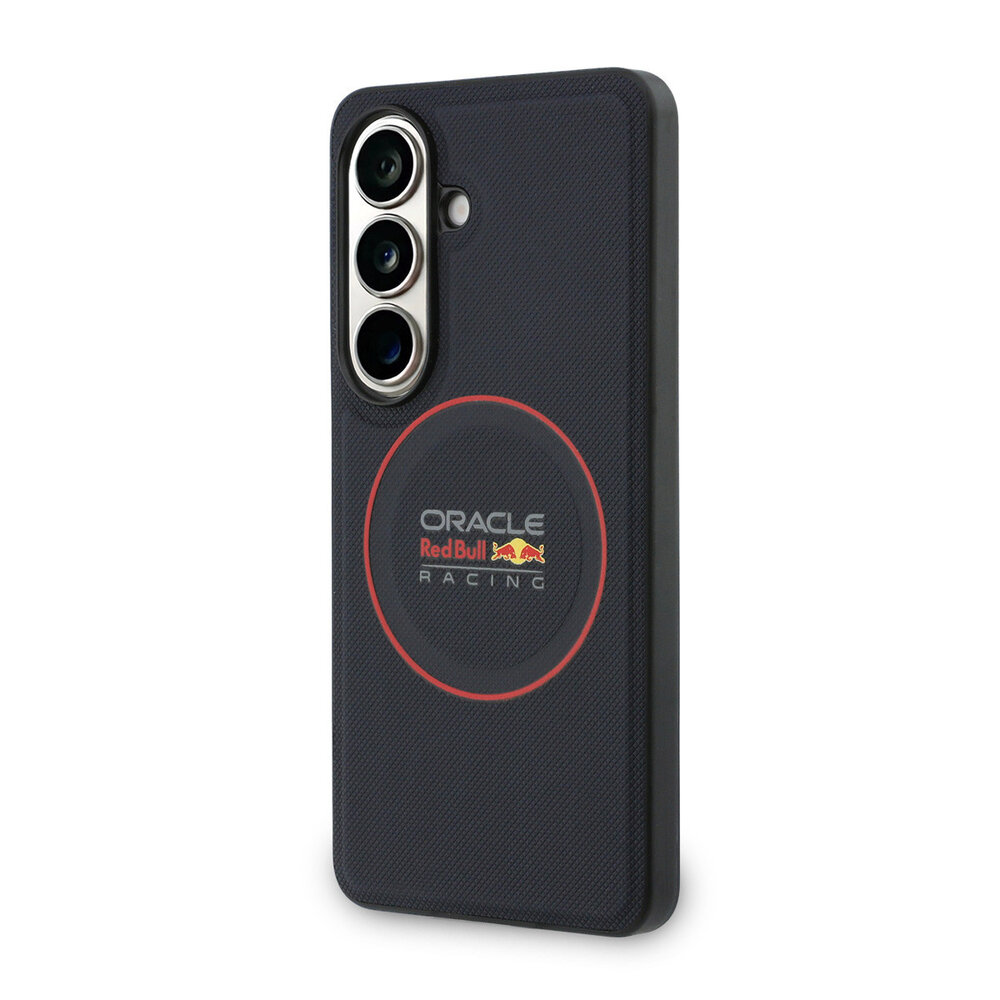 Red Bull Racing Red Bull Racing Galaxy S26 Plus Back-Cover hul - Magsafe - Meshed PU Leather - Red Ring Logo - Navy