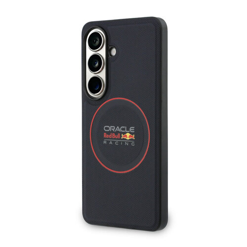 Red Bull Racing Red Bull Racing Galaxy S26 Plus Back cover coque - Magsafe - Meshed PU Leather - Red Ring Logo - Navy