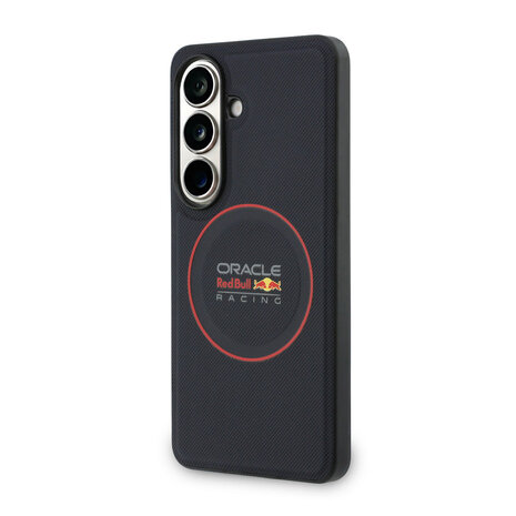 Red Bull Racing Red Bull Racing Galaxy S26 Plus Back-Cover hul - Magsafe - Meshed PU Leather - Red Ring Logo - Navy