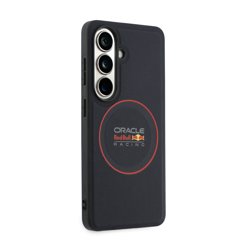 Red Bull Racing Red Bull Racing Galaxy S26 Plus Back-Cover hul - Magsafe - Meshed PU Leather - Red Ring Logo - Navy