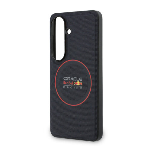 Red Bull Racing Red Bull Racing Galaxy S26 Plus Back cover coque - Magsafe - Meshed PU Leather - Red Ring Logo - Navy