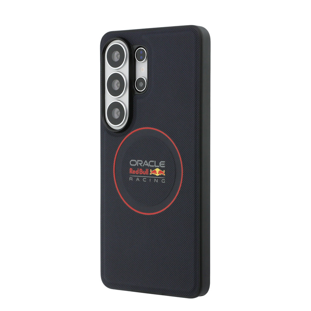 Red Bull Racing Red Bull Racing Galaxy S26 Ultra Back-Cover hul - Magsafe - Meshed PU Leather - Red Ring Logo - Navy