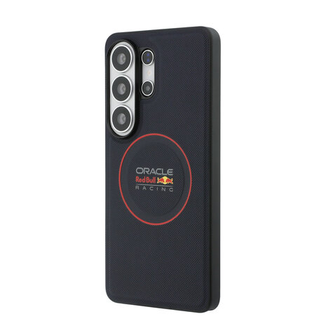 Red Bull Racing Red Bull Racing Galaxy S26 Ultra Back-Cover hul - Magsafe - Meshed PU Leather - Red Ring Logo - Navy