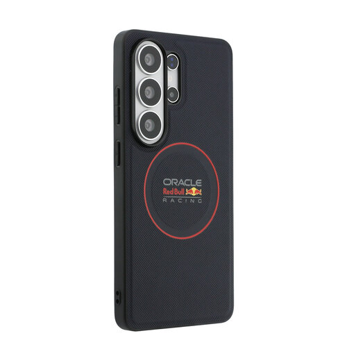Red Bull Racing Red Bull Racing Galaxy S26 Ultra Back cover coque - Magsafe - Meshed PU Leather - Red Ring Logo - Navy