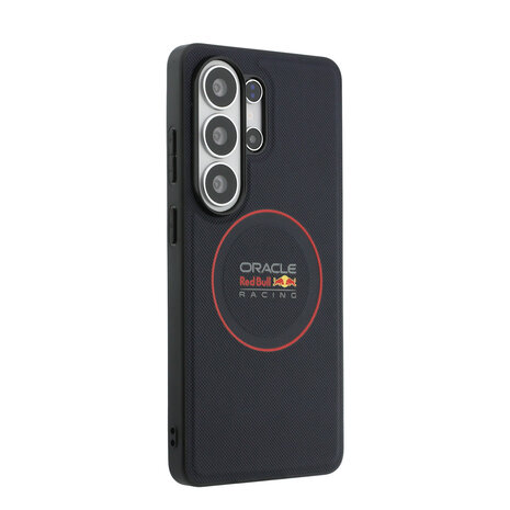 Red Bull Racing Red Bull Racing Galaxy S26 Ultra Back-Cover hul - Magsafe - Meshed PU Leather - Red Ring Logo - Navy