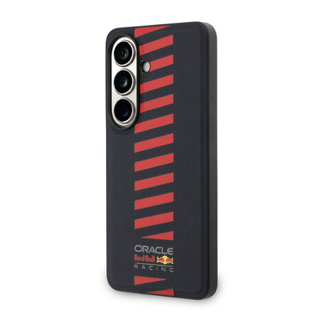 Red Bull Racing Red Bull Racing Galaxy S26 Backcover hoesje - Magsafe - Meshed PU Leather - Powerbar - Navy