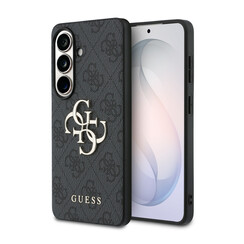 Guess Galaxy S26 Back cover coque - 4G - Big Metal Logo - Noir