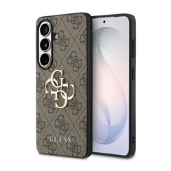 Guess Galaxy S26 Back cover coque - 4G - Big Metal Logo - Marron