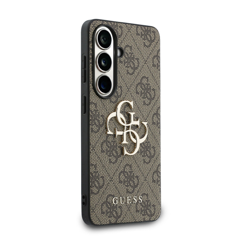 Guess Guess Galaxy S26 Plus Back-Cover hul - 4G - Big Metal Logo - Braun