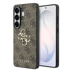 Guess Galaxy S26 Ultra Back-Cover hul - 4G - Big Metal Logo - Braun
