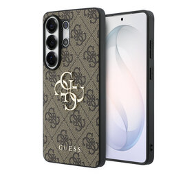 Guess Guess Galaxy S26 Ultra Back cover case - 4G - Big Metal Logo - Brown
