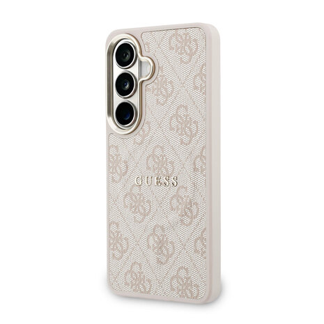 Guess Guess Galaxy S26 Back cover coque - Magsafe PU Leather - 4G Classic Logo - Gold Edge - Rose Guess Guess Galaxy S26 Back cover coque - Magsafe PU Leather - 4G Classic Logo - Gold Edge - Rose
