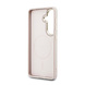 Guess Guess Galaxy S26 Back cover case - Magsafe PU Leather - 4G Classic Logo - Gold Edge - Pink
