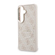 Guess Guess Galaxy S26 Backcover hoesje - Magsafe PU Leather - 4G Classic Logo - Gold Edge - Roze