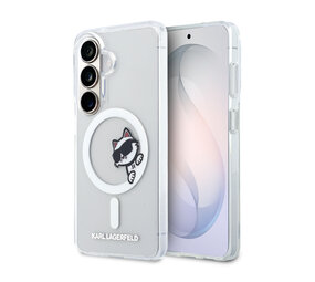 Karl Lagerfeld Karl Lagerfeld Galaxy S26 Plus Back-Cover hul - MagSafe - IML Choupette Peekaboo - Transparent