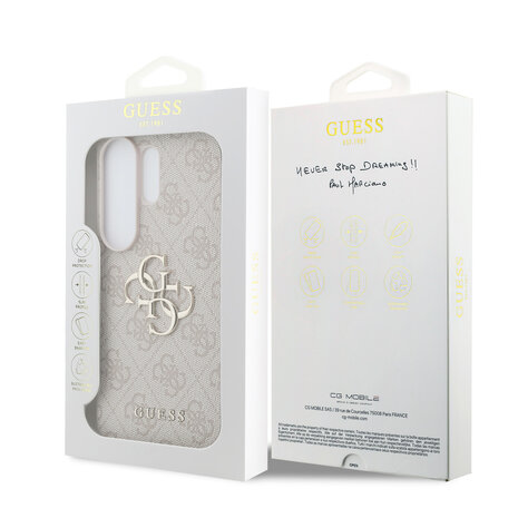 Guess Guess Galaxy S26 Ultra Back cover coque - 4G - Big Metal Logo - Rose