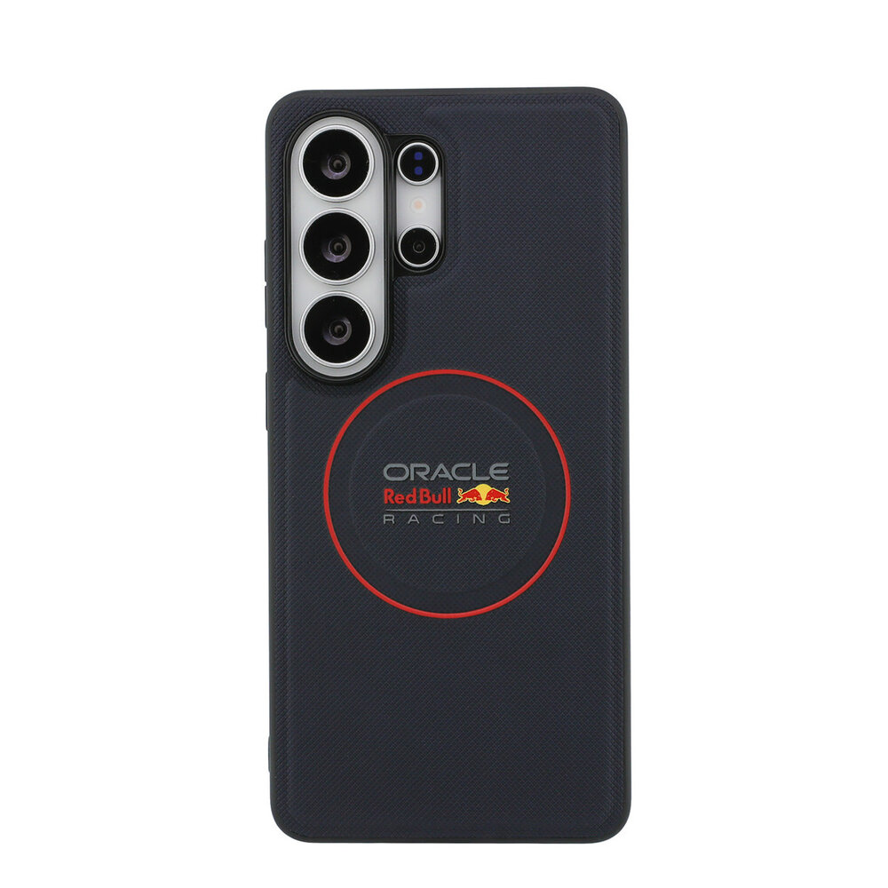 Red Bull Racing Red Bull Racing Galaxy S26 Ultra Back-Cover hul - Magsafe - Meshed PU Leather - Red Ring Logo - Navy