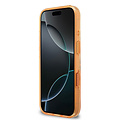 Guess Guess iPhone 17 Pro Max/iPhone 18 Pro Max Coque arrière MagSafe IML motif pivoine estampé à chaud - Orange