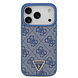 Guess Guess iPhone 17 Pro Back-Cover hul - MagSafe With Crossbody Lanyard - 4G Triangle Logo - Blau