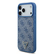 Guess Guess iPhone 17 Pro Max  Backcover hoesje - MagSafe With Crossbody Lanyard - 4G Triangle Logo - Blauw