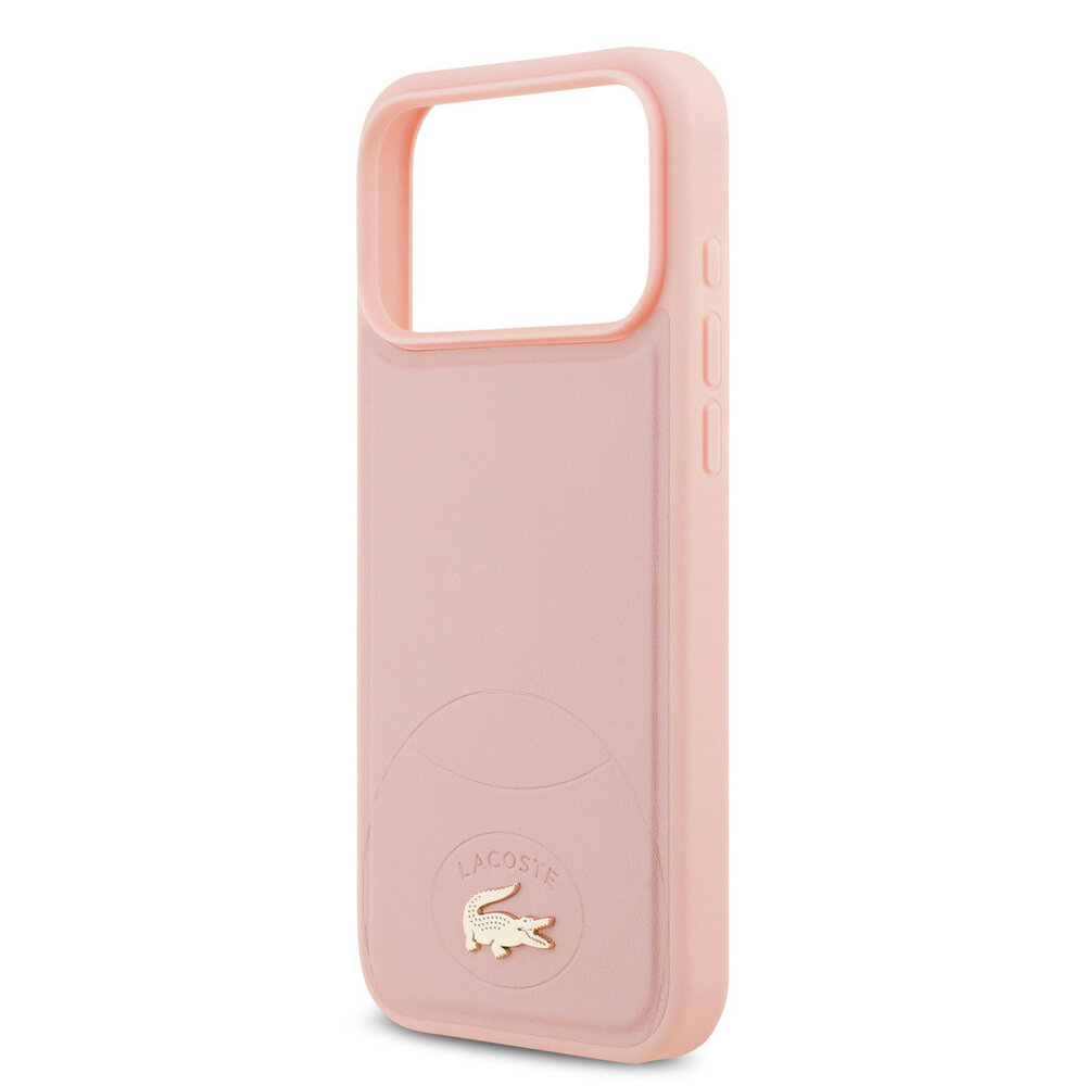 Lacoste Lacoste iPhone 17 Pro Max Back cover coque - MagSafe - Bliss Design - Rose