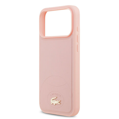 Lacoste Lacoste iPhone 17 Pro Max Back-Cover hul - MagSafe - Bliss Design - Rosa