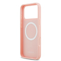 Lacoste Lacoste iPhone 17 Pro Max/iPhone 18 Pro Max Coque arrière MagSafe Design Bliss - Rose