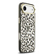 Guess Guess iPhone 17 Air Back cover coque - Noir - Magsafe - Leopard Glitter Edition