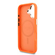 Guess Guess iPhone 17 Back cover case - MagSafe - 4G Perforated Logo - Orange