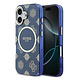 Guess Guess iPhone 17 Backcover hoesje - Magsafe - IML Peony Hot Stamp Design - Blauw Guess Guess iPhone 17 Backcover hoesje - Magsafe - IML Peony Hot Stamp Design - Blauw