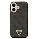 Guess Guess iPhone 17 Back-Cover hul - MagSafe - 4G Triangle Logo - Gold Edge - Schwarz Guess Guess iPhone 17 Back-Cover hul - MagSafe - 4G Triangle Logo - Gold Edge - Schwarz