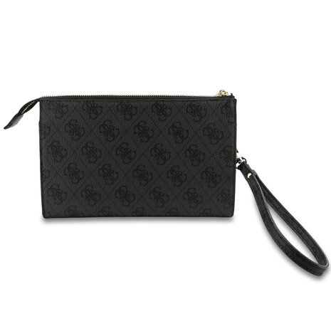 Guess Guess PU Leather Phone Pouch - Big 4G Logo - Zwart