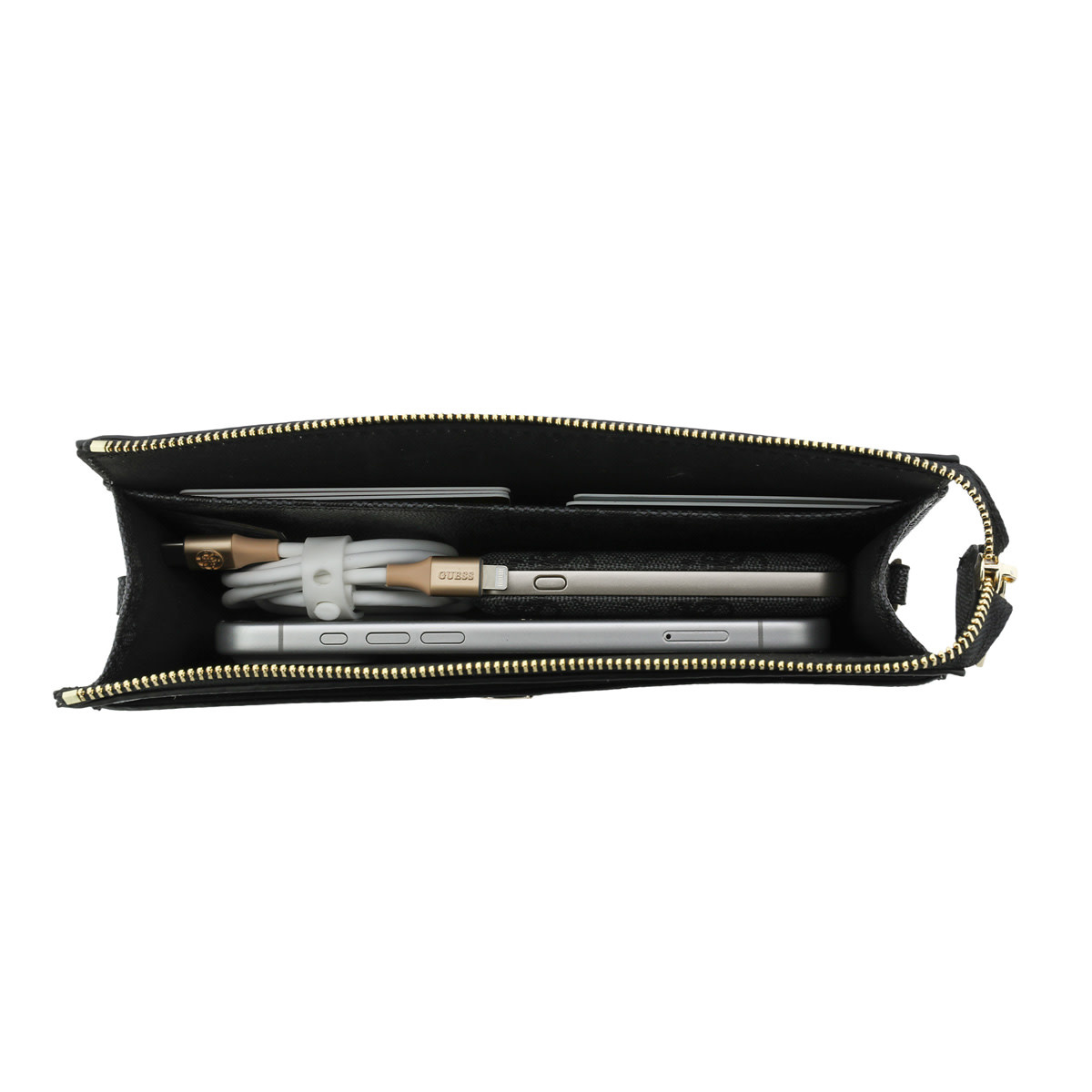 Guess Guess PU Leather Phone Pouch - Big 4G Logo - Zwart, foto 6 van 6