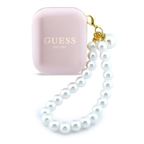 Guess Guess Bluetooth Earbuds - TWS - Pearl Strap - Rose