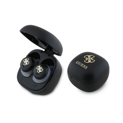 Guess Bluetooth Earbuds - Mini - TWS - Big 4G Logo - Zwart
