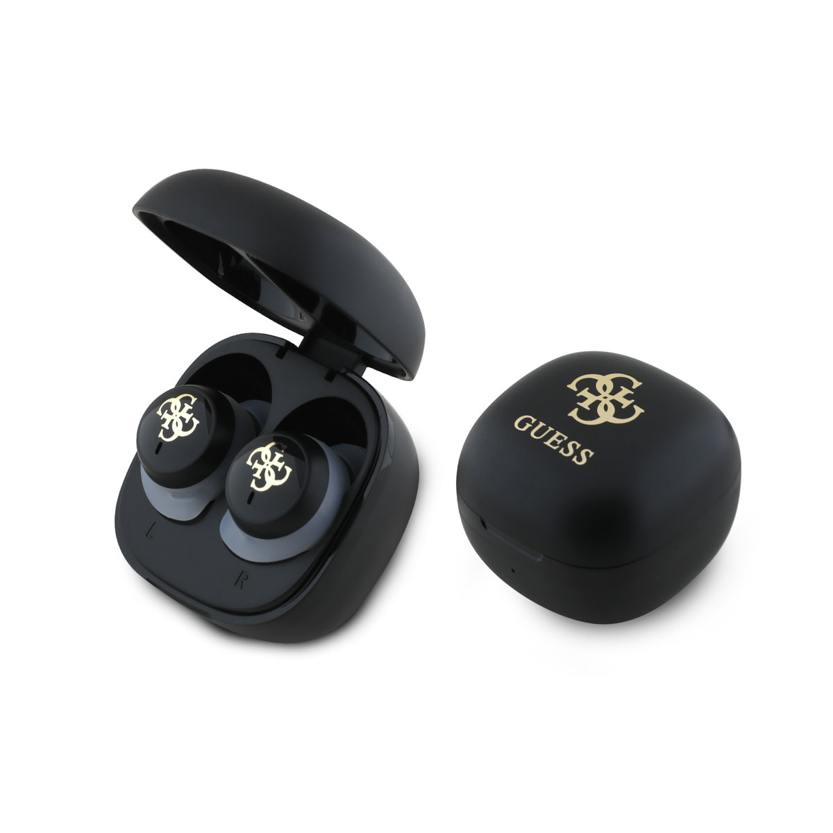 Guess Guess Bluetooth Earbuds - Mini - TWS - Big 4G Logo - Zwart
