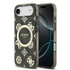 Guess Guess iPhone 17 Air Back cover coque - MagSafe - Peony on 4G Background - Noir