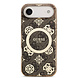 Guess Guess iPhone 17 Air Back cover case - MagSafe - Peony on 4G Background - Brown Guess Guess iPhone 17 Air Back cover case - MagSafe - Peony on 4G Background - Brown