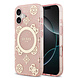 Guess Guess iPhone 17 Back cover coque - MagSafe - Peony on 4G Background - Rose