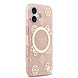 Guess Guess iPhone 17 Backcover hoesje - MagSafe - Peony on 4G Background - Roze Guess Guess iPhone 17 Backcover hoesje - MagSafe - Peony on 4G Background - Roze