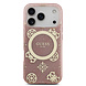 Guess Guess iPhone 17 Pro Max Backcover hoesje - MagSafe - Peony on 4G Background - Roze