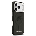Karl Lagerfeld Karl Lagerfeld iPhone 17 Pro/iPhone 18 Pro Handyhülle MagSafe Initialen - Schwarz