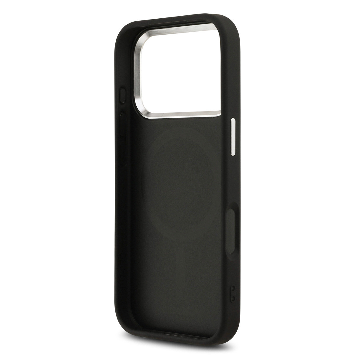 Karl Lagerfeld Karl Lagerfeld iPhone 17 Pro Backcover hoesje - MagSafe - Initials - Zwart, foto 6 van 6