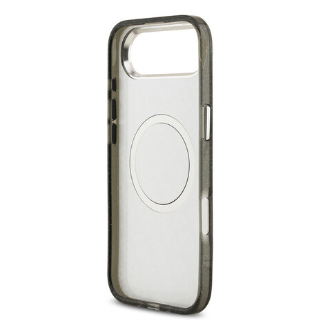 Karl Lagerfeld Karl Lagerfeld iPhone 17 Air Backcover hoesje - MagSafe - IML Glitter K&C Heads Logo - Zwart Karl Lagerfeld Karl Lagerfeld iPhone 17 Air Backcover hoesje - MagSafe - IML Glitter K&C Heads Logo - Zwart