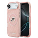 Karl Lagerfeld Karl Lagerfeld iPhone 17 Air Backcover hoesje - MagSafe - IML Glitter K&C Heads Logo - Roze Karl Lagerfeld Karl Lagerfeld iPhone 17 Air Backcover hoesje - MagSafe - IML Glitter K&C Heads Logo - Roze