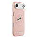 Karl Lagerfeld Karl Lagerfeld iPhone 17 Air Back cover case - MagSafe - IML Glitter K&C Heads Logo - Pink Karl Lagerfeld Karl Lagerfeld iPhone 17 Air Back cover case - MagSafe - IML Glitter K&C Heads Logo - Pink