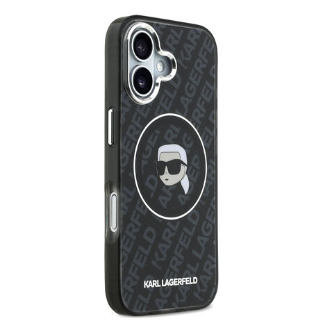 Karl Lagerfeld Karl Lagerfeld iPhone 17 Back-Cover hul - MagSafe - IML Karl Head Logo - Schwarz Karl Lagerfeld Karl Lagerfeld iPhone 17 Back-Cover hul - MagSafe - IML Karl Head Logo - Schwarz
