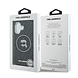 Karl Lagerfeld Karl Lagerfeld iPhone 17 Backcover hoesje - MagSafe - IML Karl Head Logo - Zwart